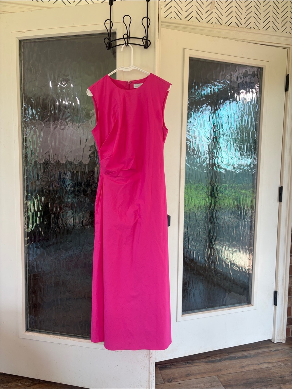 Gibson Latimer Sleeveless Maxi Dress in Hot Pink